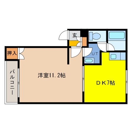 ロイヤルマンション恵の物件間取画像